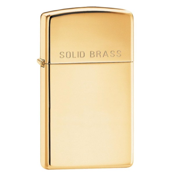 Zippo Slim Solid Brass 1654 - Χονδρική